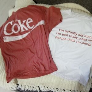 Coke Red and White Kids' Short Sleeve Tees